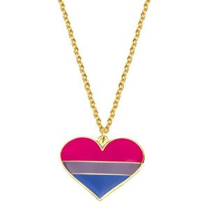 Pride Love Heart Necklace