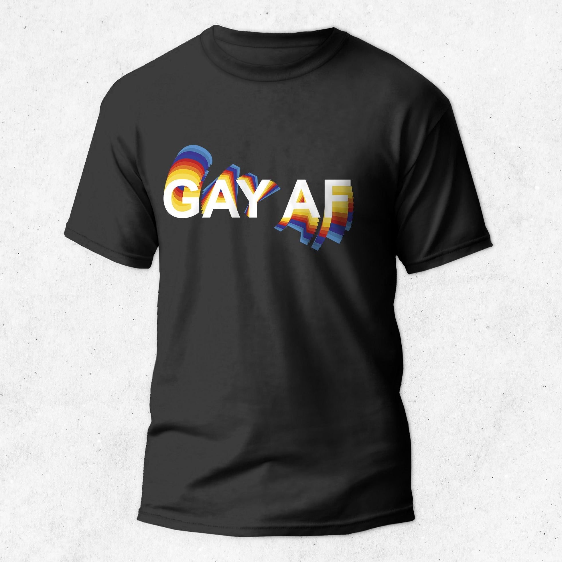 Gay AF Printed Unisex Heavy Cotton Tee