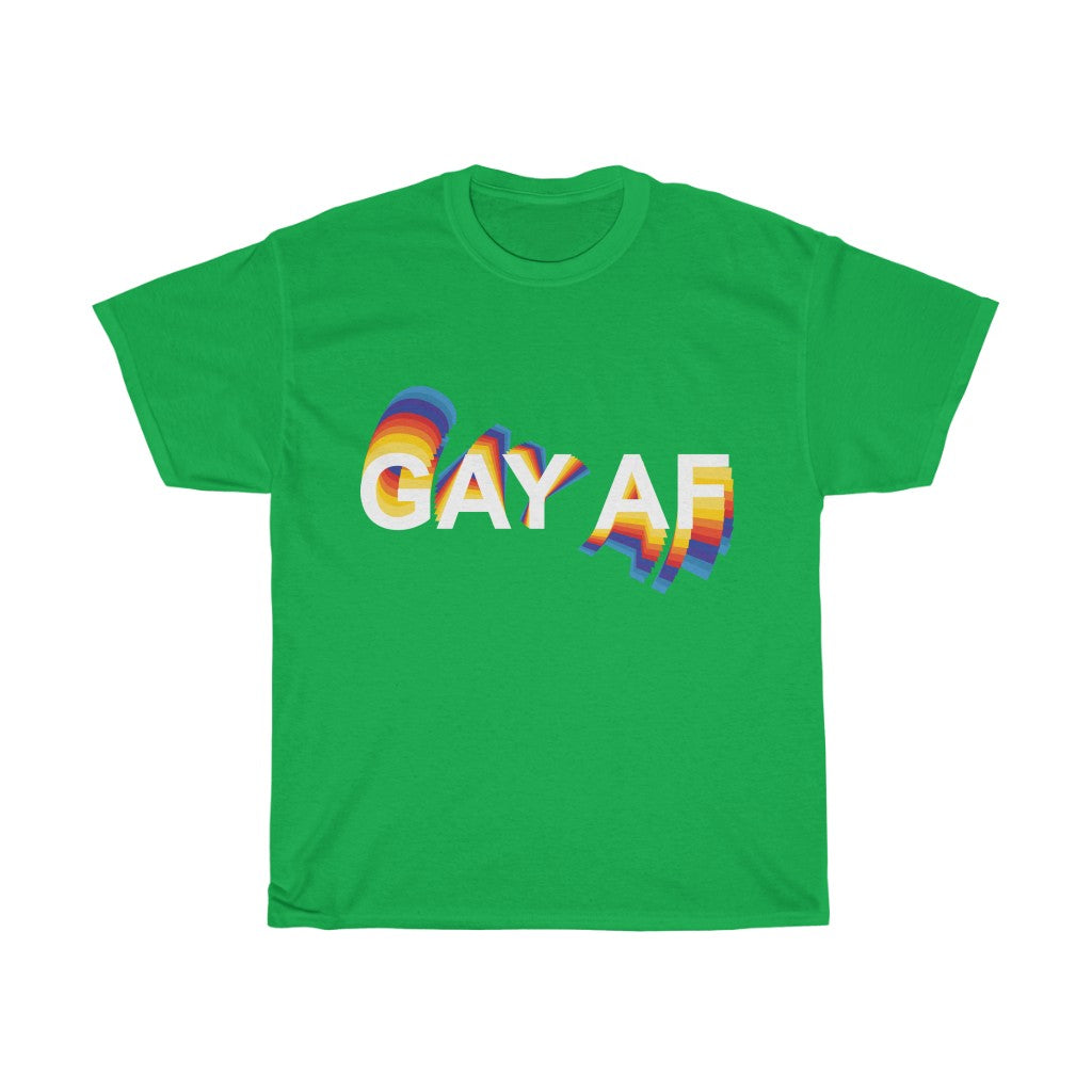 Gay AF Printed Unisex Heavy Cotton Tee