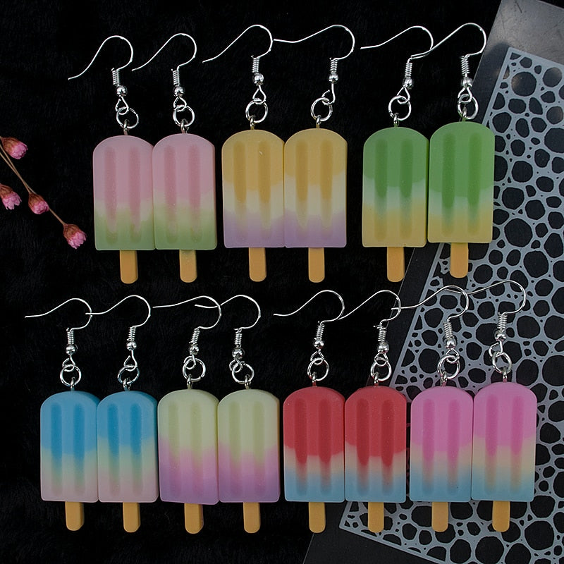 Juicy Sorbet Popsicles Earrings