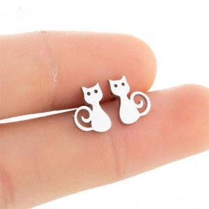 Minimalist Mini Animal Earrings