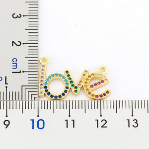 Rainbow Love Necklace