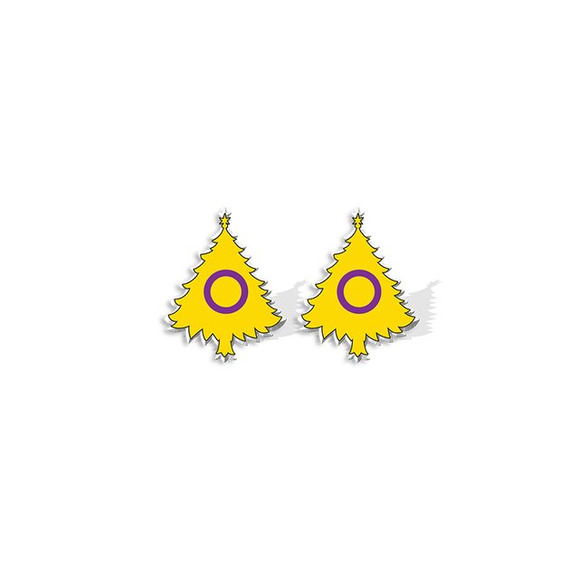 Cookie-Cut Pride Earrings