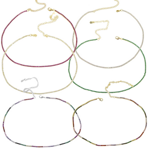 Minimalist Multicolor Choker