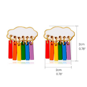 Leaky Pride Cloud Earrings