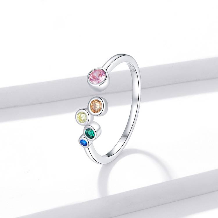 Lovely Rainbow Adjustable Ring