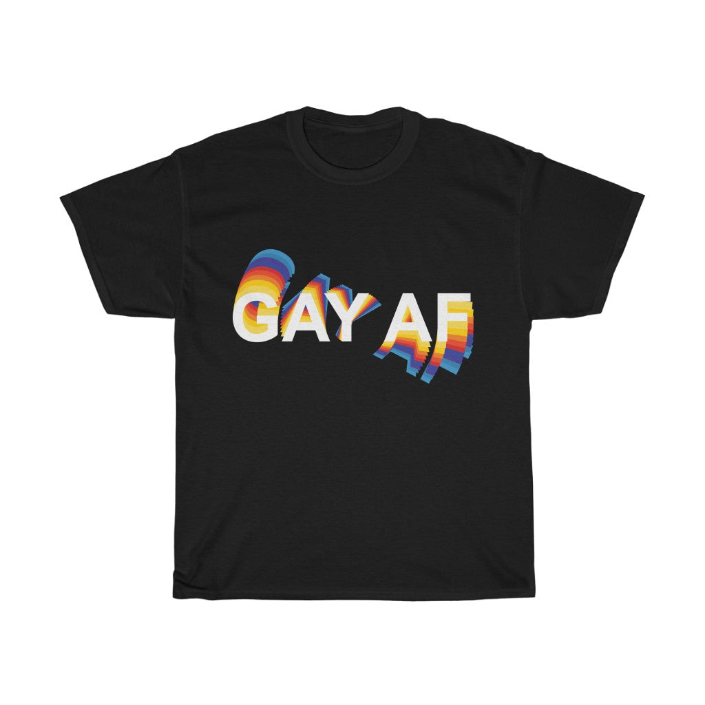 Gay AF Printed Unisex Heavy Cotton Tee