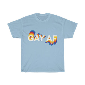 Gay AF Printed Unisex Heavy Cotton Tee