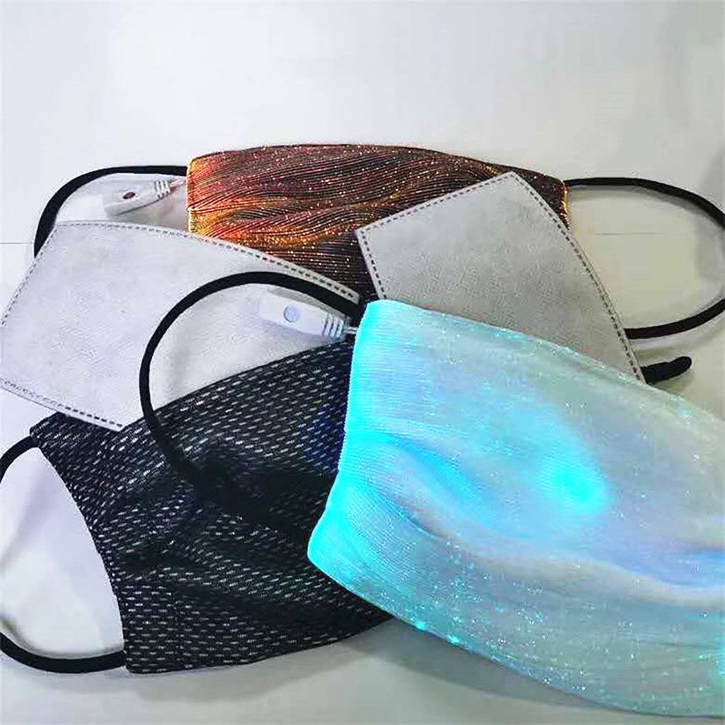 LED Color-Changing Face Mask