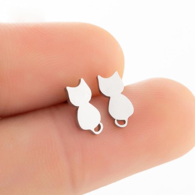 Minimalist Mini Animal Earrings