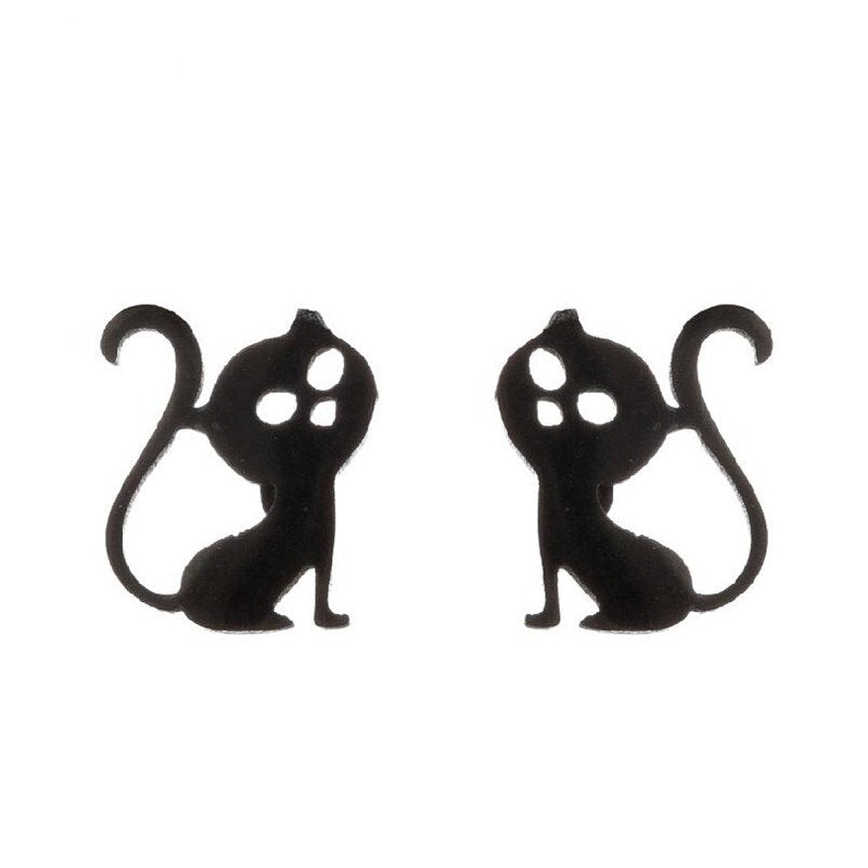 Minimalist Mini Animal Earrings