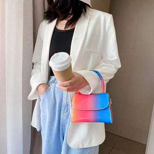 Rainbow Gradient Mini Sling Bag