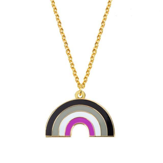 Pride Love Heart Necklace