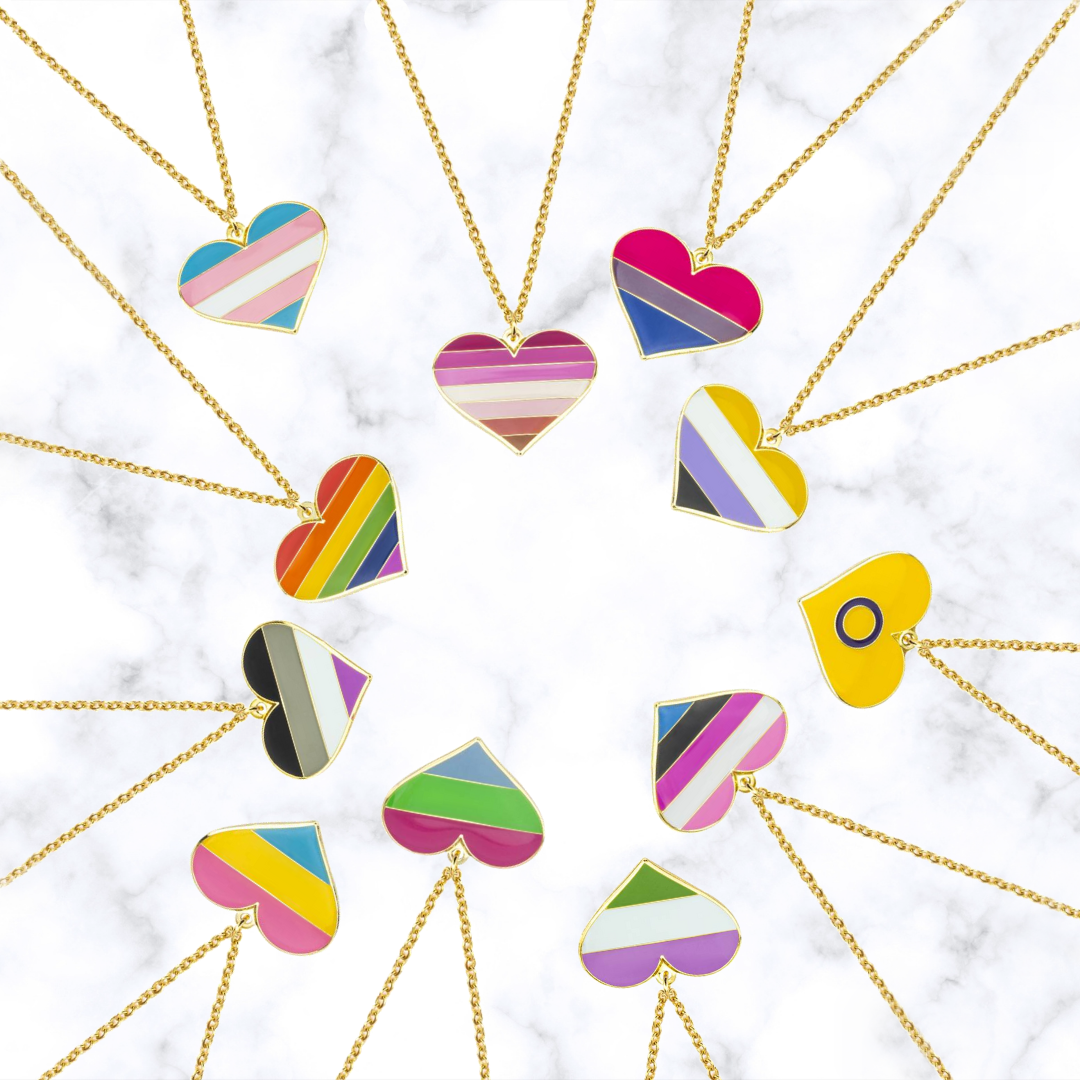 Rainbow Heart Pride Tote Bag – Dash of Pride, LLC