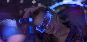 Cyberpunk LED Visor