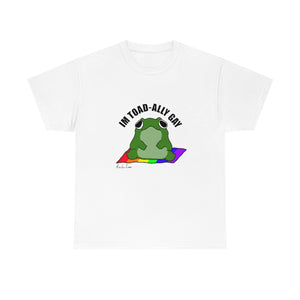 Toad-Ally Gay Unisex Heavy Cotton Tee