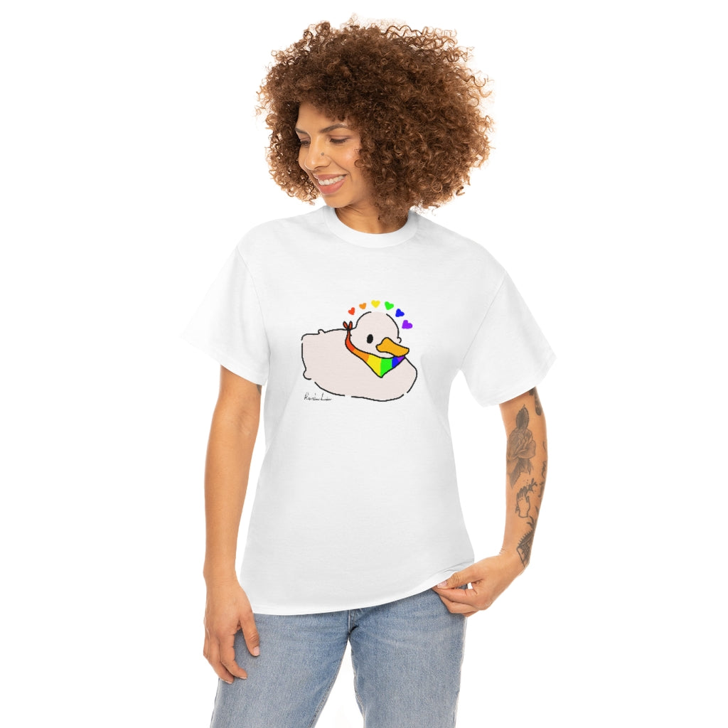 Pride Duck Unisex Heavy Cotton Tee