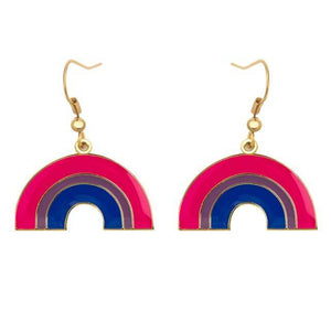 Pride Love Heart Earrings