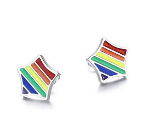 Pride Stars Stud Earrings