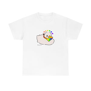 Pride Duck Unisex Heavy Cotton Tee