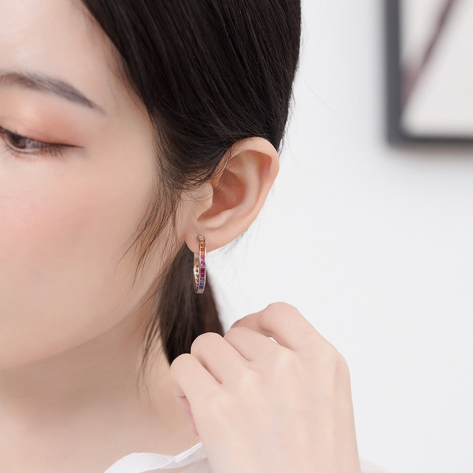 Lesbian Hoop Earrings