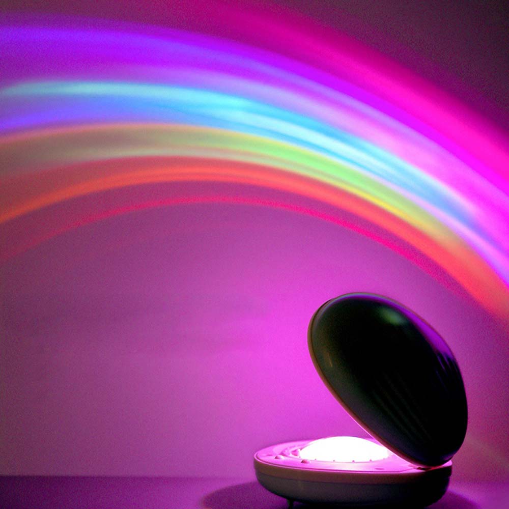 Rainbow Shell LED Projection Night Light