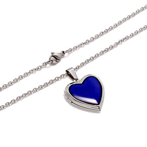 Moody Heart Locket Necklace