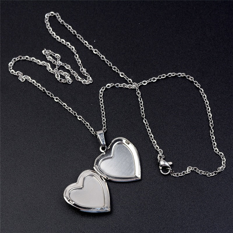 Moody Heart Locket Necklace