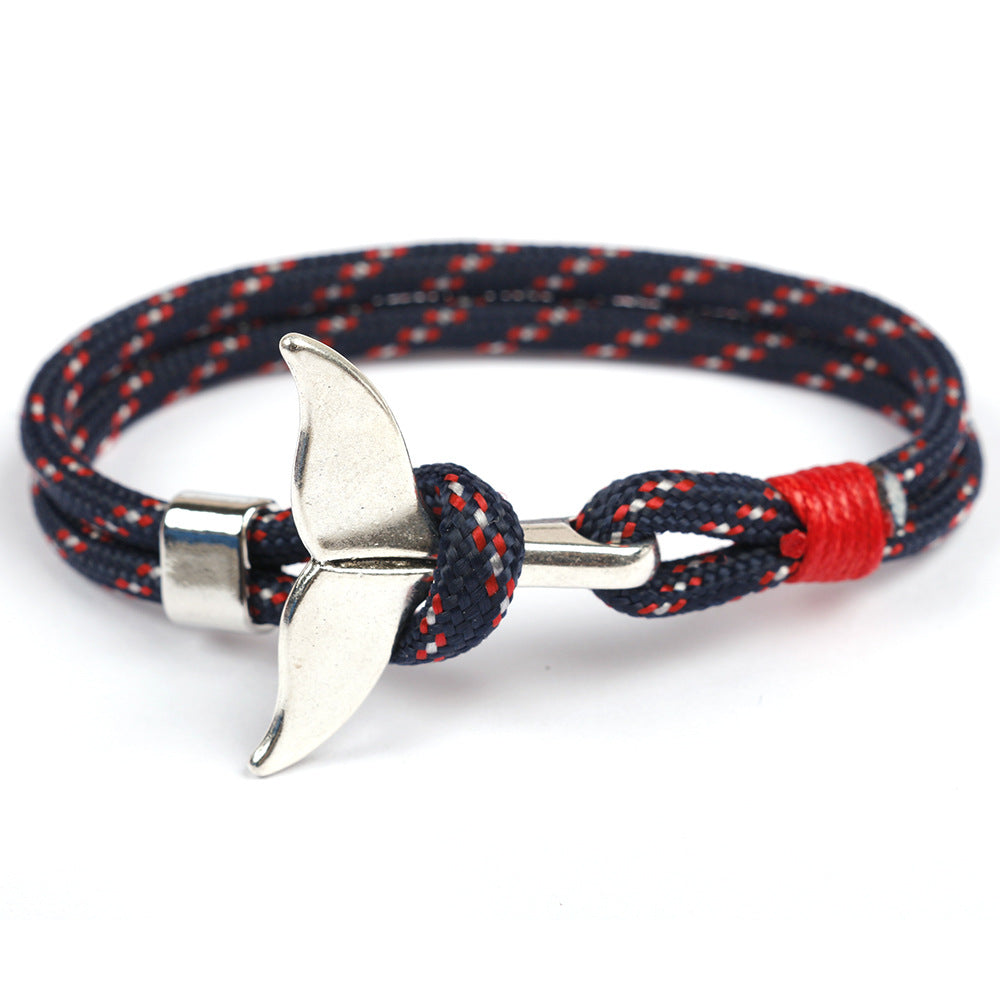 Caudal Fin Rope Bracelet