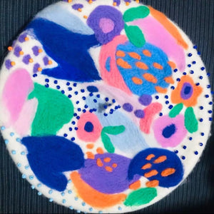 Pop Botanicals Wool Beret