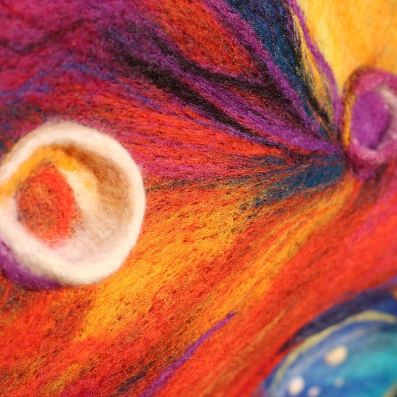 Painter's Color Palette Handmade Beret