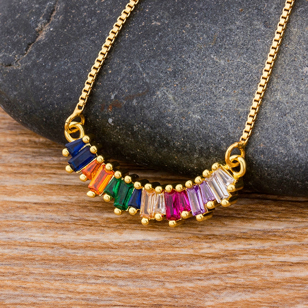 Rainbow Smile Necklace