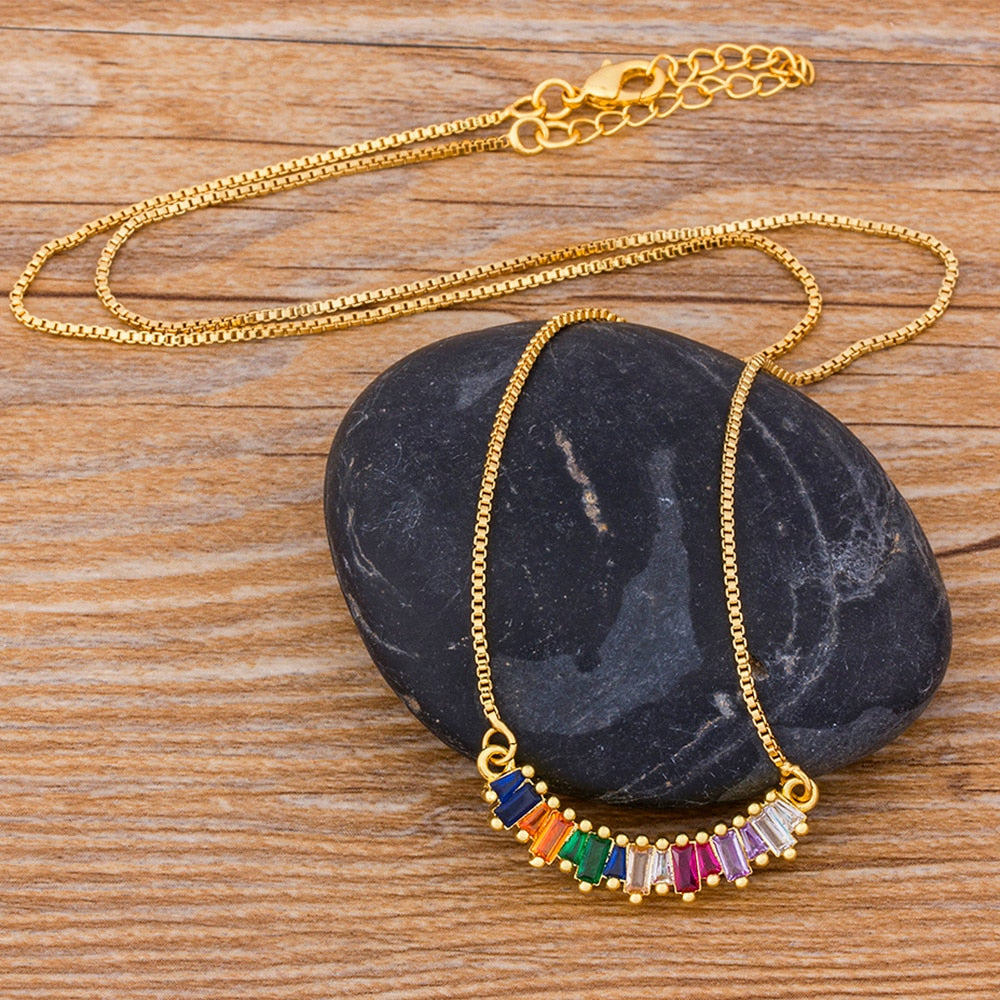 Rainbow Smile Necklace