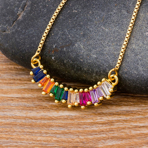 Rainbow Smile Necklace