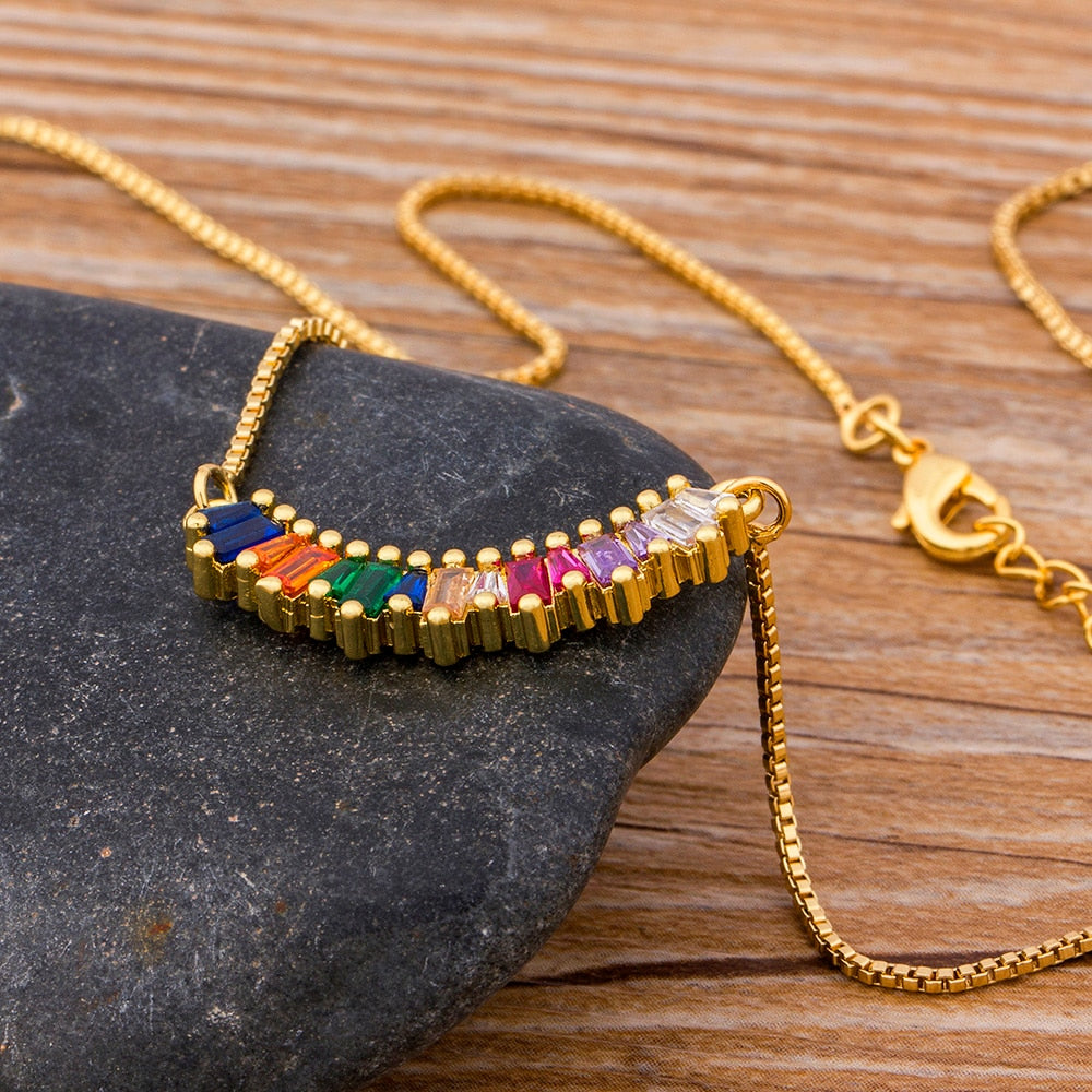 Rainbow Smile Necklace