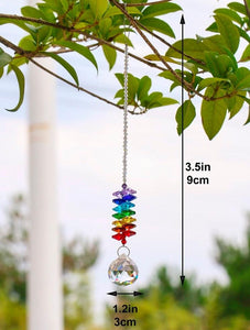 Rainbow Crystal Ball Prism Suncatcher