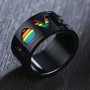 Pride Love Spinner Ring