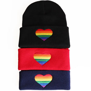 Pride Heart Beanie