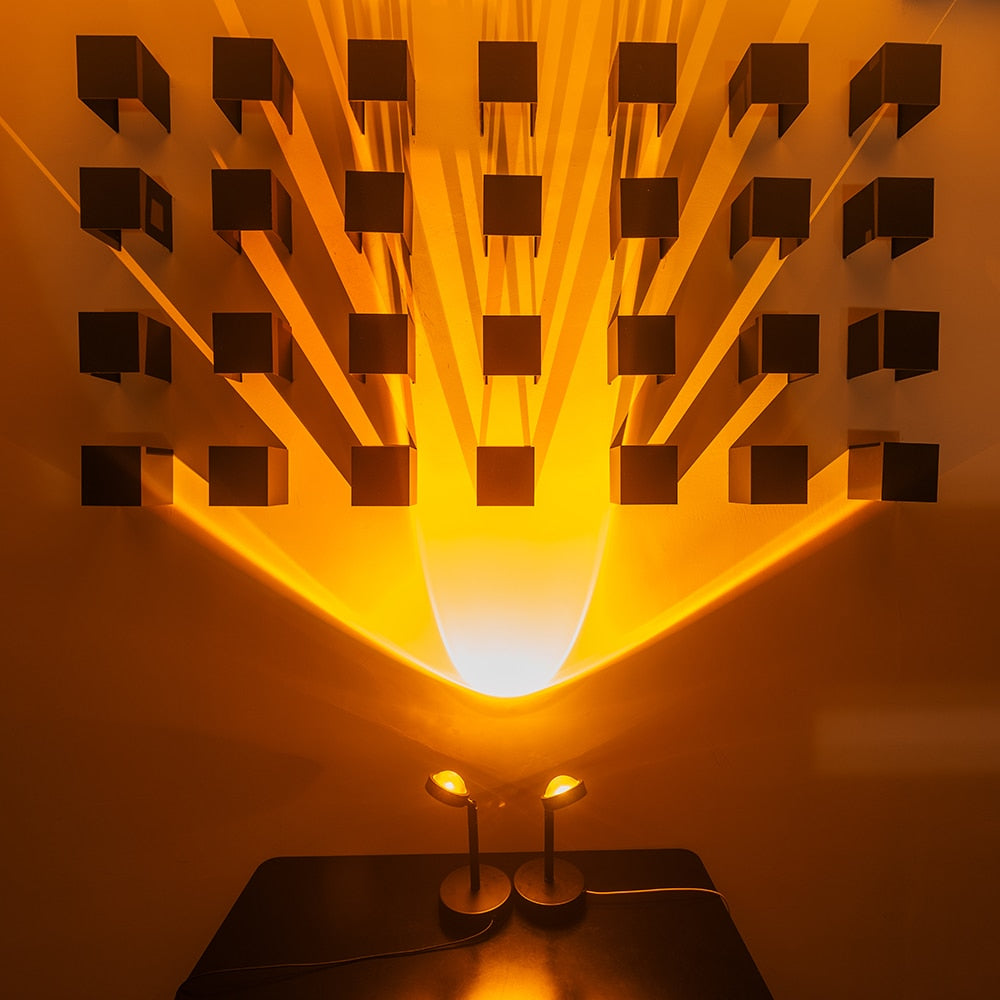 Golden Hour Projector Lamp