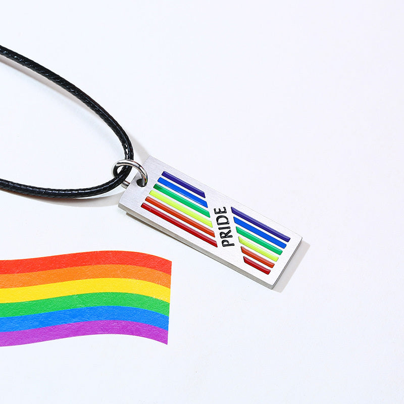 Pride Tag Necklace