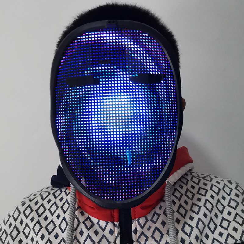 Cyberpunk LED mask