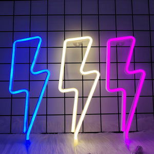 Striking Lightning Neon LED Lights