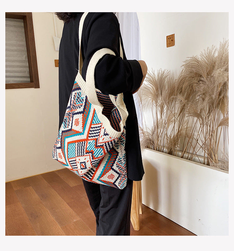 Shop FORet Women Beige Brown Natural Fibers Shoulder bags Handbag for Women  Online 39609914