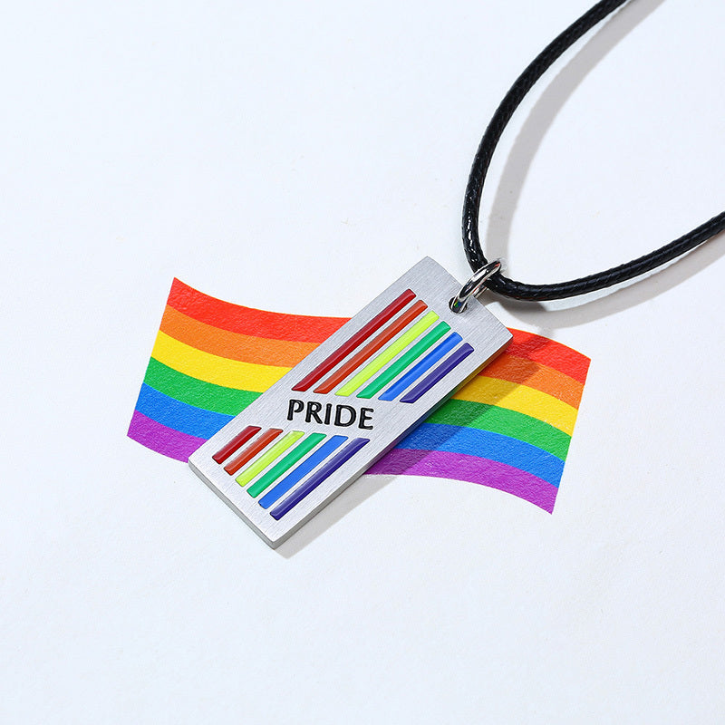 Pride Tag Necklace