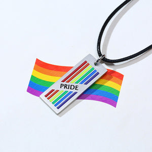 Pride Tag Necklace