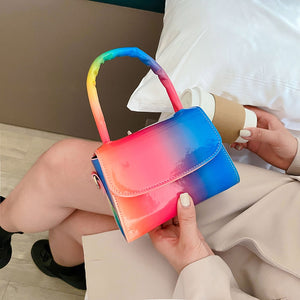 Rainbow Gradient Mini Sling Bag