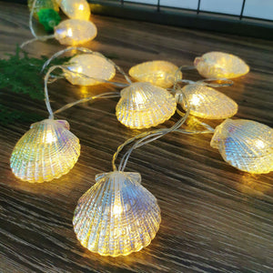 Mermaid Shells String Lights