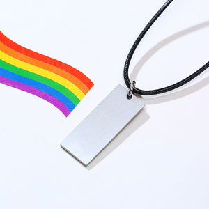 Pride Tag Necklace