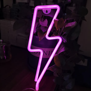 Striking Lightning Neon LED Lights