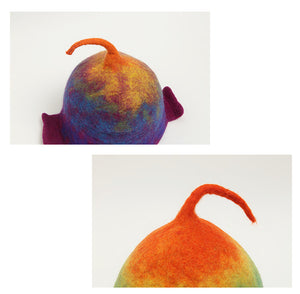 Rainbow Elf Wool Hat